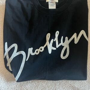 Vintage Brooklyn T-Shirt by Paulies. Men’s Size XL Black Cotton